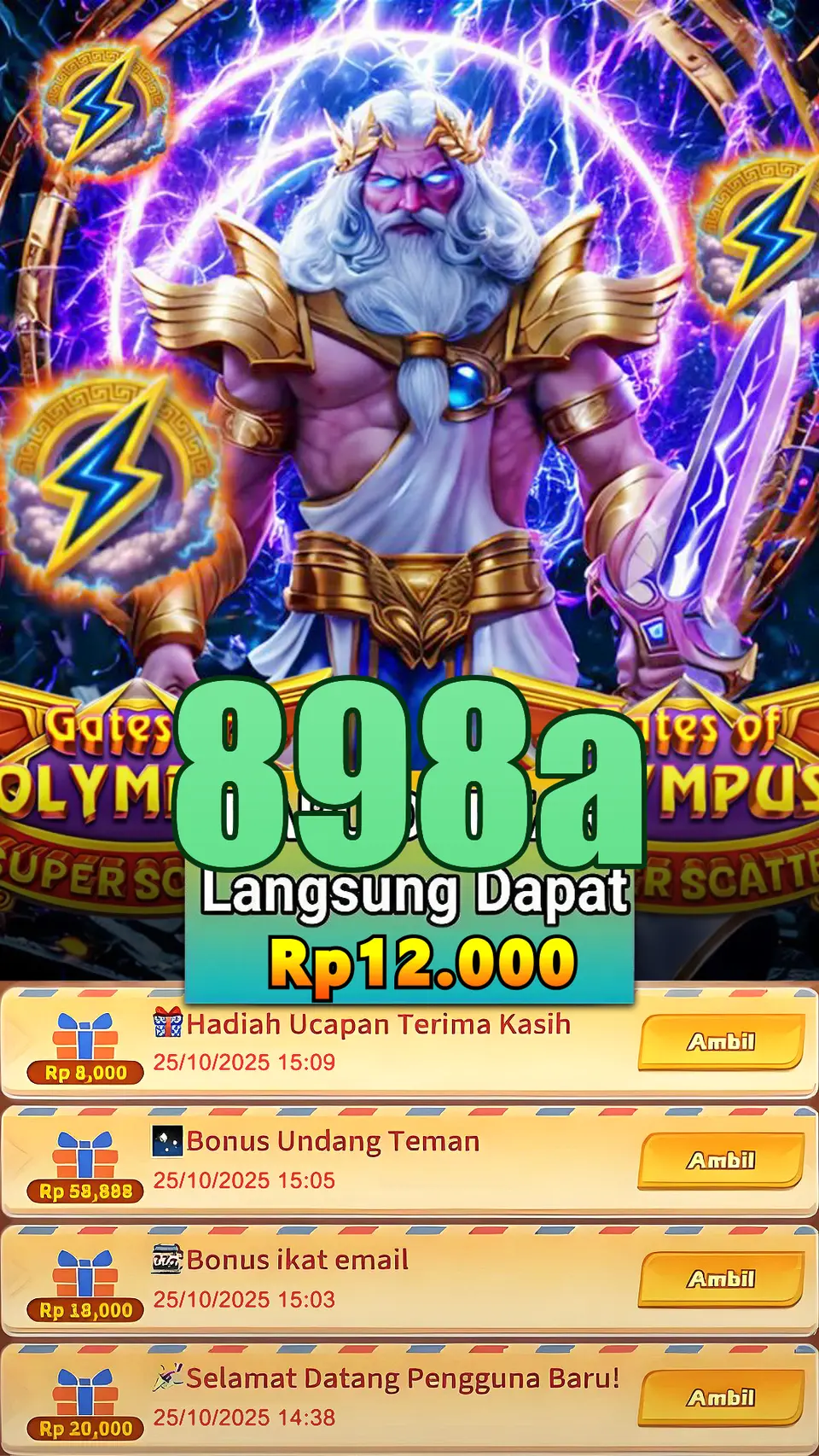 898a Masuk